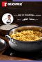 Essentials 28cm 6.4L Tri-Ply Stainless Steel Deep Handi Pot with Lid Induction Gas - 5