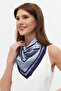 Patterned scarf 70*70 - 7