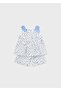 Baby Girl Shorts Set White