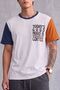 Unisex Colorful Short Sleeve White Crew Neck Slogan Printed T-Shirt - 5
