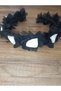 Black Bridesmaid Crown, Bridal Henna Night Rose Bridesmaid Crown, Bachelorette Party Wedding Hen Party Bride 10 Pieces - 2