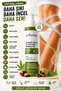 Q10 Coenzyme + Caffeine & Horse Chestnut-Containing - Firming Cellulite Gel - Relaxing Body Massage Gel - 4