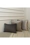 "Rona" Textured Patterned Cushion Cover - 45X45 - Smoked - 2