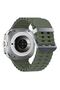 Watch 7 ultra kr417 rug silicone strap dark green