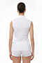 Naeema Cotton Women's 3-Pack Sleeveless Undershirt Set - 95% Premium Cotton Tank Top (White, Black, Nude) - 5