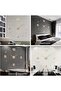 DIY 3D Frameless Wall Clock Kit, Large Mirror Number Stickers for Living Room Home Decor - 5