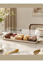 Rectangular Serving Dish with Transparent Acrylic Lid (33cm)