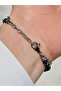 Silver and Navy Blue Steel Men's Bracelet Frj10102A-L 2 Year Warranty Gift Wrapped - 3