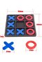 Tic Tac Toe Family Board Game, Classic Table Game for Kids and Adults