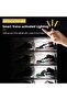 4-Pack Clear Shoe Storage Box, Stackable Acrylic with LED Voice Control, Magnetic Door - 4