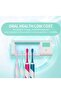 Wall Mounted Toothbrush Holder with Lighting & Timer, Rechargeable for Bathroom - 3