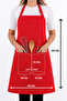 Simple kitchen apron with adjustable strap - 6