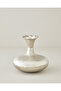 Silva Metal Vase 19.5 X 19.5 X 19 cm Silver