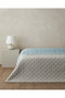 Daisy Charm Single Multi-Purpose Coverlet 160X220 cm Green - 2
