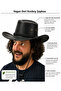 Unisex Vegan Leather Cowboy Hat