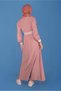 Round Neck Sleeves Embroidered Dress 41697 - 3