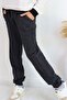 Boy's Sweatpants with Lacing Accessories and Pockets, Ages 7-11, Dark Gray Melange - 2