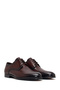 Black Men's Brown Lace-Up Classic Leather Shoes 26Sfd695418 - 2