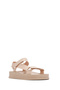 Women's Beige Strappy Thick-Soled Jelly Sandals 26Sfe4750Pv - 8