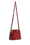 Women's Burgundy Printed Crossbody Bag 26Pbd2804Kr - 7