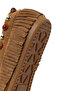 Women's Camel Tasseled Suede Leather Loafer 26Pfd552210 - 8