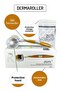 Dermaroller 1.50mm Gold Derma Roller with 192 Titanium Needles