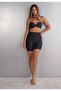 Anoky Model Seamless Recovery and Firming Laser Cut Short Shorts Corset Black Color - 2