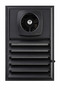 35X60 Aluminum Matte Black Bathroom Screen with Fan - 2