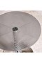 Glassleaf End Table Round 6mm Tempered Glass - Black ~ Black - 2