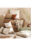 Kave Textured Down Feel Filled Cushion 50x50cm -rust - 4