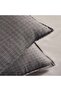 Serene Check 3-piece Super King Duvet Cover Set 260x220cm - Anthracite - 6