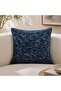 Austin Textured Down Alternative Filled Cushion 60x60cm Indigo Blue