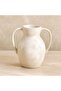 Martina Ceramic Vase With Handles 10.5x15cm- White - 4