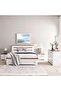 Genova Bed 180x200 Cm | White - 6