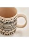 Eleni Ethnic Mug 300ml -black & Beige - 4