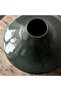 Rue Ceramic Flat Disc Vase 20.5x18.3cm - Green - 2