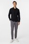Angular Cuff Slim Plain Shirt - 6