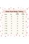 Flower Patterned Bow Baby Girl Dress with Hat - 7