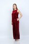Wide-Leg Velvet Pants