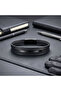 Name Written Black Titanium Plate Multi Black D Leather Men's Bracelet 14229 31834B28D10 - 21 cm - 4