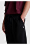 Men's Black 100% Cotton Sweatpants with Side Pockets and Back Pocket Detail - 6