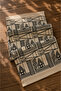 Mirage Premium Woven Embroidered Beige-Black Runner 40X140 cm - 3