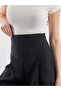 Modal Blend Fine Weave High Waist Loose Fit Women's Pants - 2