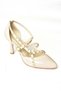 S518203308 Nude Patent Leather Thin Heeled Women's Shoes - 8