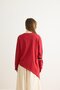 Asymmetric T-Shirt Red - 6