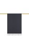 Anthracite Black Double Sided Silk Shawl