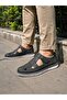 Genuine Nubuck Leather Orthopedic Large Size 45-46-47-48 Men's Sandals Shoes - 2