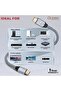 HDMI Cable 3M 8K HDMI 2.1 48Gbps, 8K@60Hz, eARC, Dynamic HDR, Switch Tv box, Projector, Dolby vision Compatible with MacBook Pro Braided Cable - 4