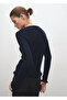 Cardigan with Scalloped Edges - 4