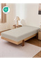 1 Pcs Twin Fitted Sheet 120x200 cm | OEKO-TEX Brushed Microfiber, Deep Pocket - 2